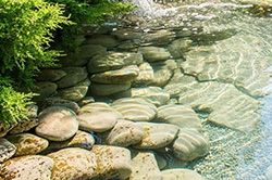 Создание водоемов на даче - пруды, бассейны и фонтаны  в Петрозаводске