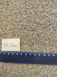 Кварцевый песок для площадок фр. 0,8 - 2 мм.  купить в Петрозаводске фото Камень Клуб