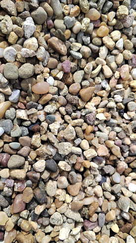 Kamenclub.ru: Галька окат (серо-желтая) фр.5-10 мм. купить  в Петрозаводске галька речная рыжий, желтый, рыжий, серо-желтый речная окатанная галька декоративная 5000 руб/т   фото КАМЕНЬ КЛУБ