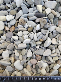 Галька черноморская фр. 10-20 мм.  купить в Петрозаводске фото Камень Клуб