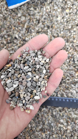 фото Галька черноморская фр. 3-5 мм. купить в Петрозаводске  в интернет-портале КАМЕНЬ КЛУБ