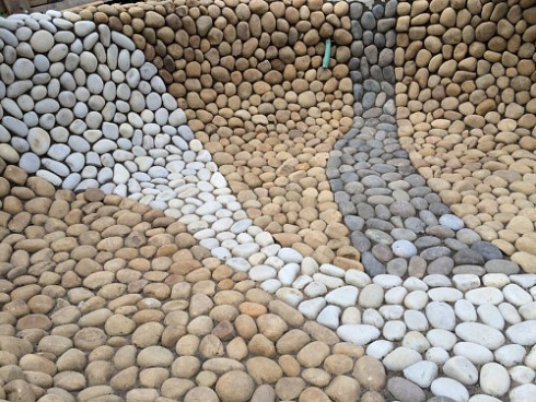 Kamenclub.ru: Песчаник ядра, фр. 100-300 мм  купить в Петрозаводске песчаник бежевый серый рыжий речная галька 5 000 руб/т   фото КАМЕНЬ КЛУБ