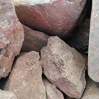 Яшма красная  (фр. 70-100 мм) фото Камень Клуб  купить в Петрозаводске