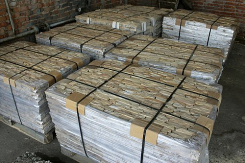 Kamenclub.ru: Песчаник (лапша) art PSG-3-01  купить в Петрозаводске    2300 руб/кв.м   фото КАМЕНЬ КЛУБ