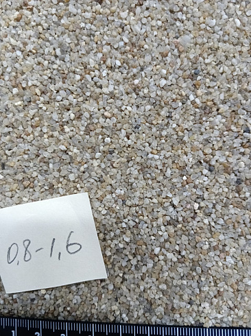 Кварцевый песок для пескоструйных работ фр. 0,8-1,6 мм.  купить в Петрозаводске фото Камень Клуб