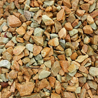 Kamenclub.ru: Щебень крошка желтый (ЗЛАТОЛИТ) фр. 40-70 мм.  купить в Петрозаводске златолит мрамор бежевый, золотистый, желтый декоративный щебень  12000 руб/т   фото КАМЕНЬ КЛУБ