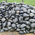 Kamenclub.ru: Темно-серый валунчик фр.100-300 мм.  купить в Петрозаводске крупный природный камень серый, темно-серый, светло-серый речная галька большого размера окатанная 4500 руб/т   фото КАМЕНЬ КЛУБ