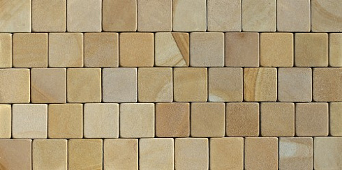 Kamenclub.ru: Песчаник брусчатка (классика) art PSG-10-08  купить в Петрозаводске    2500 руб/кв.м    фото КАМЕНЬ КЛУБ