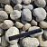 Kamenclub.ru: Галька речная окат (серо-белая) фр. 70-120 мм купить  в Петрозаводске галька галечник бело-серая, серо-белая, серая, белая речная природная галька  8000 руб/т   фото КАМЕНЬ КЛУБ