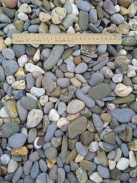 Галька крымская прибрежная фр. 20-40 мм.  купить в Петрозаводске фото Камень Клуб