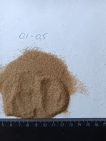 Кварцевый песок для площадок фр. 0,1-0,5 мм.  купить в Петрозаводске фото Камень Клуб