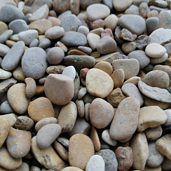 Галька каспийская фр. 3-10 мм.  купить в Петрозаводске фото Камень Клуб