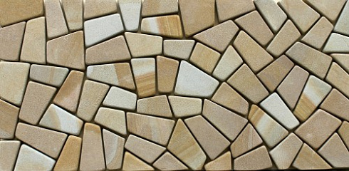 Kamenclub.ru: Песчаник брусчатка (Готика) art PSG-L-01  купить в Петрозаводске    2300 руб/кв.м   фото КАМЕНЬ КЛУБ