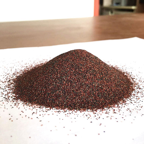 Гранатовый песок  80 Mesh в Петрозаводске 