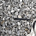 Kamenclub.ru: Щебень галтованный черный (мрамор) фр.40-70 мм.  купить в Петрозаводске мрамор черный с белыми прожилками, черный, белый щебень галтованный округлый 13500 руб/т   фото КАМЕНЬ КЛУБ